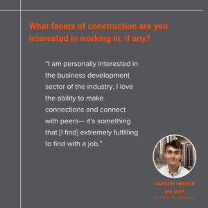 M3 Internship; M3 Intern; Construction Internship; Construction Jobs