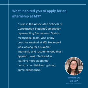 M3 Internship; M3 Intern; Construction Internship; Construction Jobs